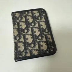 Christian Dior 二つ折りカードケース ロゴパターン
