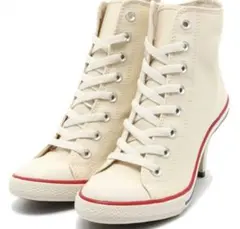 コンバースハイカットヒールスニーカー