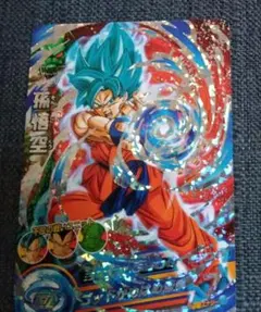 孫悟空　超サイヤ人ゴッド ブルー形態　ドラゴンボールカード
