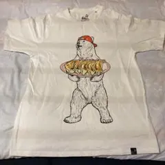 go slow caravan クマ 餃子 Tシャツ サイズXL
