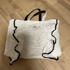しまむらLoulou Ami ルルアミ　トートバッグ フリル　レッスンバッグ