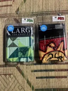 XLARGE ボクサーパンツ　新品　M 2枚セット　下着　メンズ