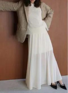 2026年最新】sheer flare mermaid skirt claneの人気アイテム - メルカリ
