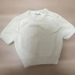 ZARA　半袖ニット