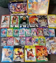 新品・未開封品■ワンピースカードゲーム スタートデッキ28種＆ファミリーデッキ