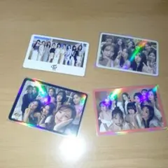 TWICE フォトカード全員集合 4枚セット