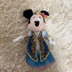 ディズニーシー、ファンタジースプリングス　ミニーぬいぐるみバッチ