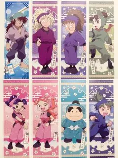 忍たま乱太郎 華絵札 ロングステッカーセット