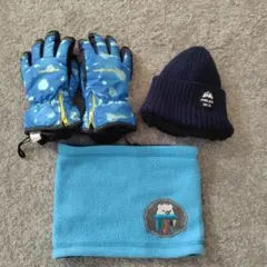 子供用ウィンタースポーツ小物セット