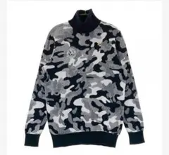 【もりさん様専用】パーリーゲイツ迷彩タートルネックセーター