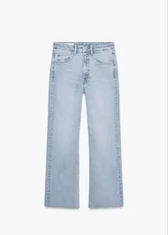 ZARA TRF CROPPED FLARE ハイライズデニム　XSサイズ
