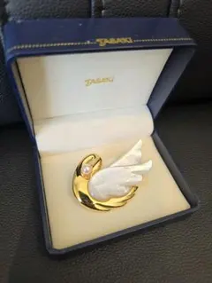 【新品未使用】TASAKI タサキ ブローチ スワン 本真珠 アコヤ真珠 パールのサムネイル