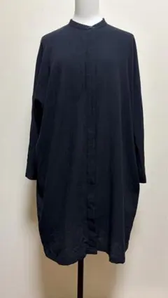 値下げ‼️evam eva(エヴァムエヴァ)コットンバンドカラーシャツのサムネイル