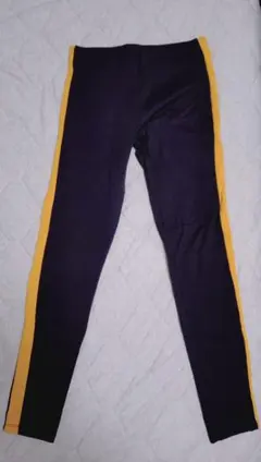 H&M サイドライン レギンス ブラック Sのサムネイル