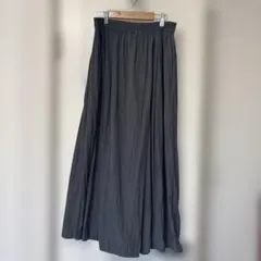 ウエストゴムラップギャザースカーチョ