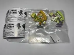 MUUKTOY フードアタック PIZZA 2種セット（ピザ＆ベジピザ）