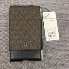MICHAEL KORS スマホショルダーバッグ マイケルコース 新品 ブラウン