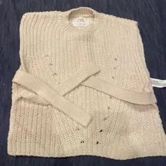 ZARA KIDS ザラ　ベスト　120cm 120 ベージュ　キッズ　美品