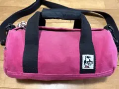 CHUMS チャムス ・ミニドラムバッグ ショルダーバッグ ピンク