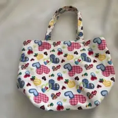 FEILER フェイラー トートバッグ ハート柄 シェニール織