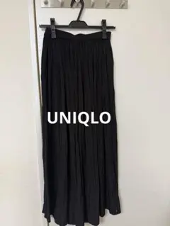 UNIQLO フレアパンツ　ブラック　S