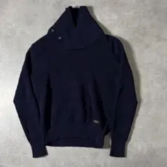 18538 Polo by Ralph Lauren コットンニット 紺色