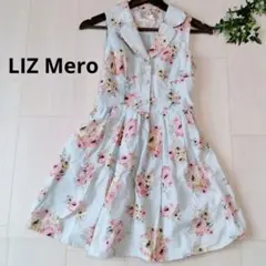 美品☆リズリサ☆ワンピース☆花柄☆リズメロ LIZ LISA - 新品 LIZ LISA リズリサ 大花柄後ろリボンワンピース