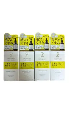 ワンストーンツーバーズ　バブルフェイスウォッシュ　ホワイトプレミアム　4本セットのサムネイル