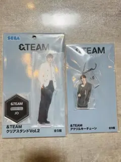 &TEAM クリアスタンド＆アクリルキーチェーン　JO EJ