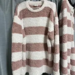 gelato pique 2ボーダープルオーバー、ロングパンツセット