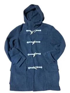 メンズ ダッフルコート フード付き グレー Mサイズ