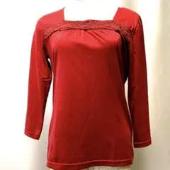 ESPÍE 長袖 Tシャツ サイズ38 赤　春のサムネイル