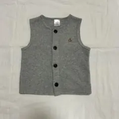 babyGap グレー ベビーベスト