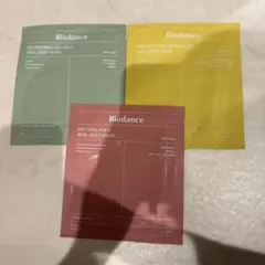 Biodance シートマスク 3種類セット