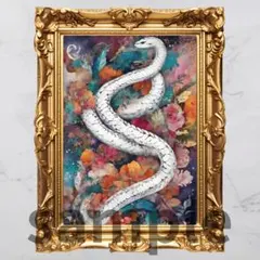 幸運の白蛇様　104番【金運上昇・恋愛成就・商売繁盛・学業成就】