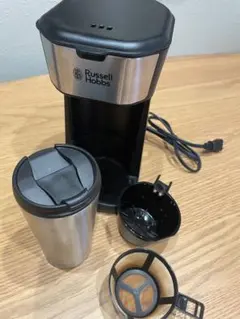 Russell Hobbs コーヒーメーカー ステンレス製マグカップ付きのサムネイル