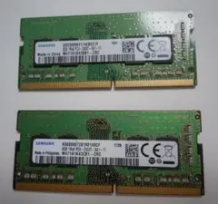 Samsung DDR4-2666 SO-DIMM 8GB×2枚 計16GB - メルカリ