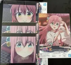 一番くじ ぼっち・ざ・ろっく！K賞 クリアファイル＆ステッカー4枚