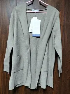 シーズンリーズン 長袖ロングカーディガン Lサイズ