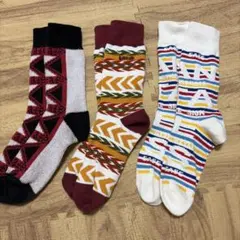 santafe メンズソックス中古3点セット