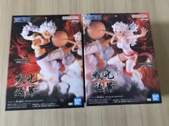 ワンピース 戦光絶景 ルフィ ボニー フィギュア 2種セットのサムネイル