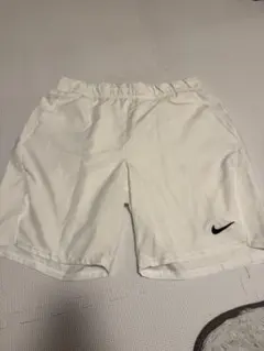 海外購入Nike DRI-FIT ホワイト ランニングショーツ L