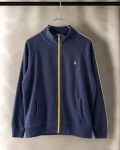 Polo Ralph Lauren トラックジャケット ネイビー　L ロゴ刺繍