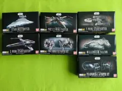 バンダイ スターウォーズ ビークルモデル 7種セット★開封済み バンダイ スターウォーズ ビークルモデル 7種セット☆開封済み - メルカリ