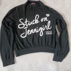 SISTER JENNI ブラック 長袖カットソー１５０cm