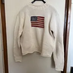 Ralph Lauren セーター 160 匿名配送　アメリカ国旗　コットン