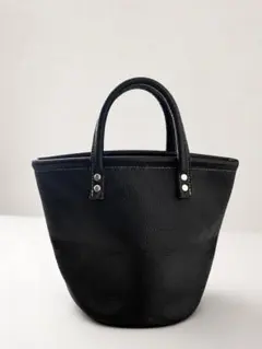 Cream Company レザー トートバッグ ブラックのサムネイル