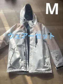 ARBN スノーボードウェア Mサイズ ホワイト/ベージュ