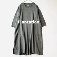 プランテーション Plantation コットン ウール ワンピース