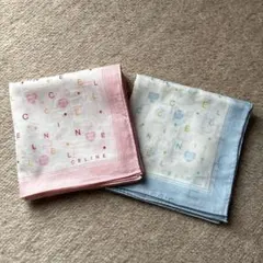CELINE 大判ハンカチーフ　2枚セット